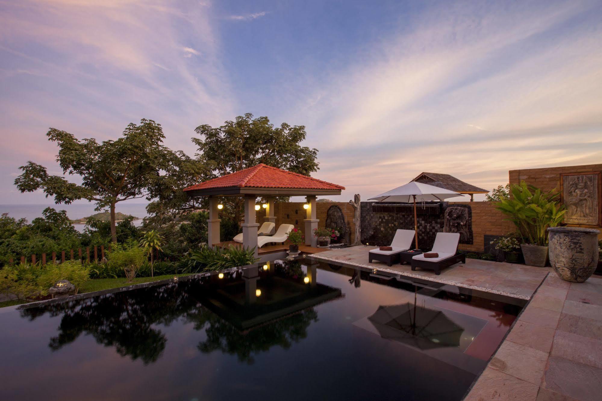Baan Phuttarak - Seaview Private Villa Choeng Mon エクステリア 写真